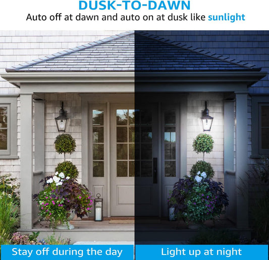 automatic dusk-to-dawn on/off cycling with no app, hub, or timer required