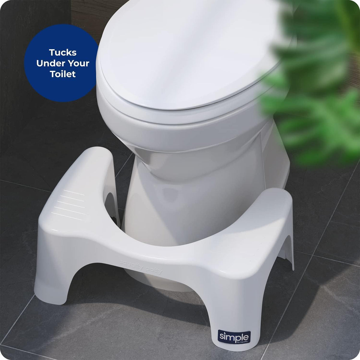 available in 2-pack variants: standalone white stool or white stool bundled with wipes