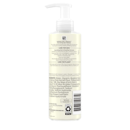 Aveeno Calm + Restore Nourishing Oat Cleanser – Hypoallergenic, Non-Toxic Daily Face Wash for Sensitive Skin