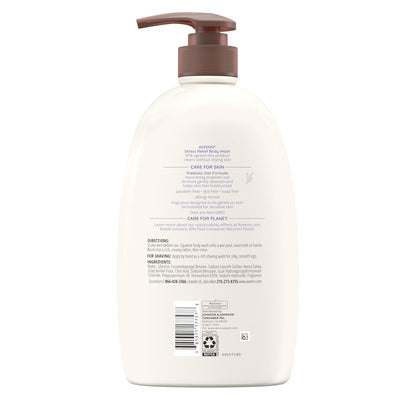 Aveeno Calming Shower Gel – Sensitive Skin Cleanser for Mindful Self-Care Moments