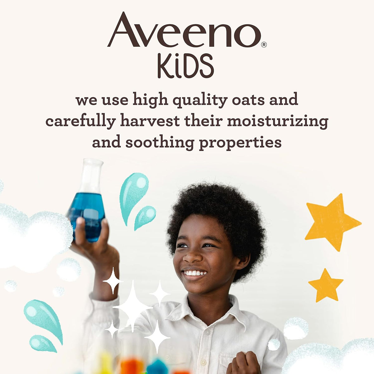 Aveeno Kids Gentle Detangling Shampoo & Conditioner, Safe for Toddler Bathrooms & Playrooms