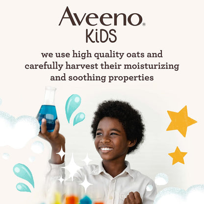 Aveeno Kids Gentle Detangling Shampoo & Conditioner, Safe for Toddler Bathrooms & Playrooms