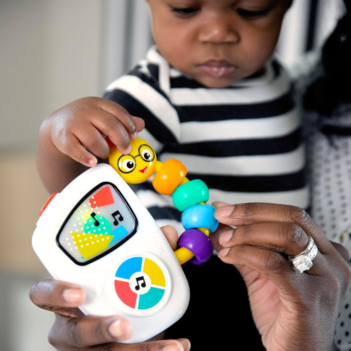 Baby Einstein Take Along Tunes Toy, Safe Infant Developmental Toy for Kids Room and Stroller, Ages 3 Months Plus