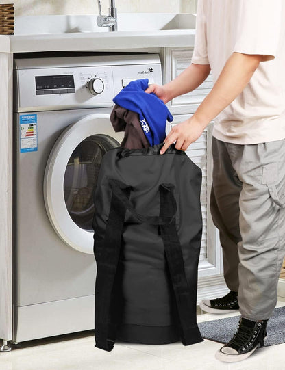 Backpack Laundry Bag, 115L Smart Gift for RV Owners and Campers Who Love Organized Travel