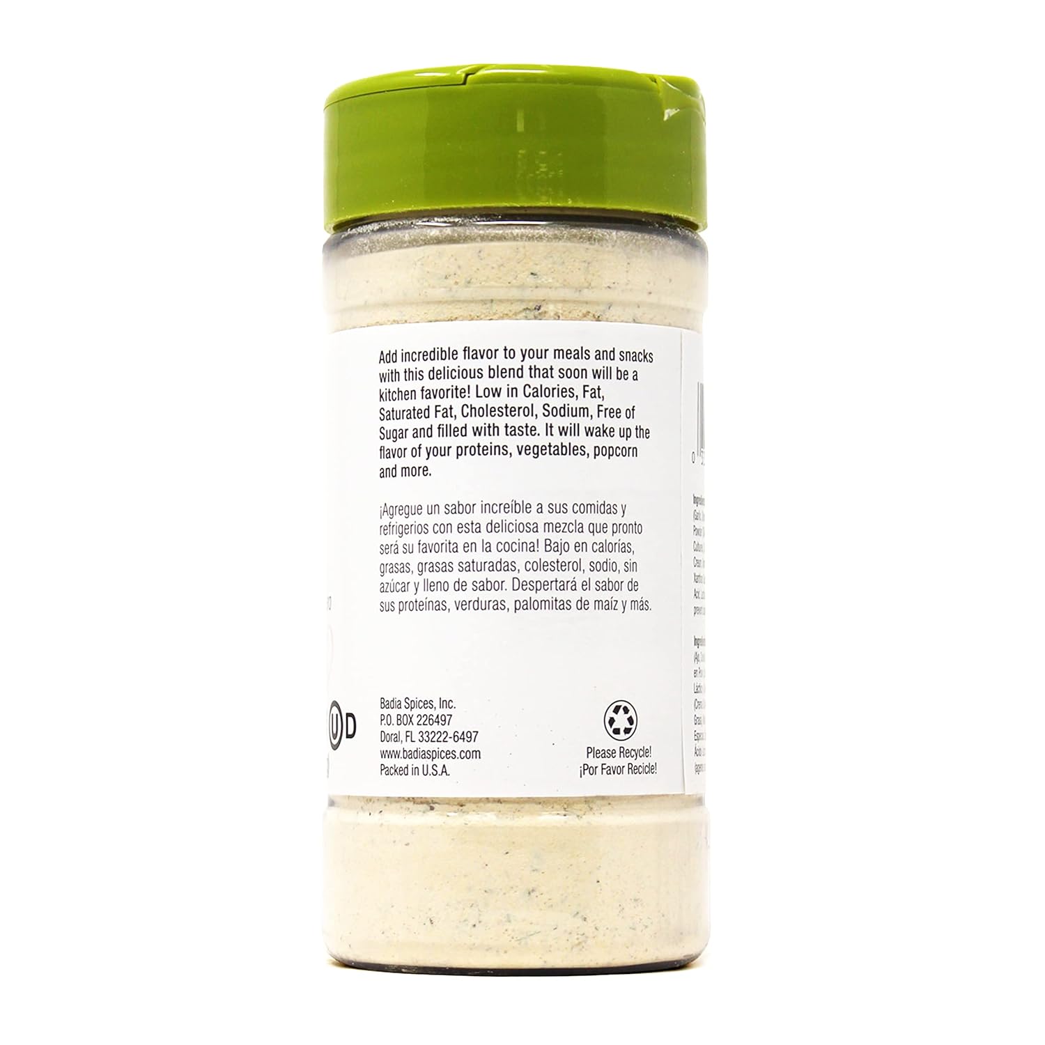 Badia Ranch Seasoning Powder, 5 oz – Backyard Grilling & BBQ Rub for Meats and Veggies