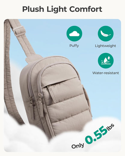 BAGSMART Convertible Crossbody Bag for Working Women, Hands-Free Sling for Commute and Errands