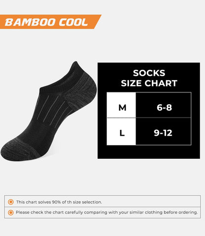 BAMBOO COOL Mens No Show Sock – Understated Dress Shoe Essential for the Capsule Wardrobe