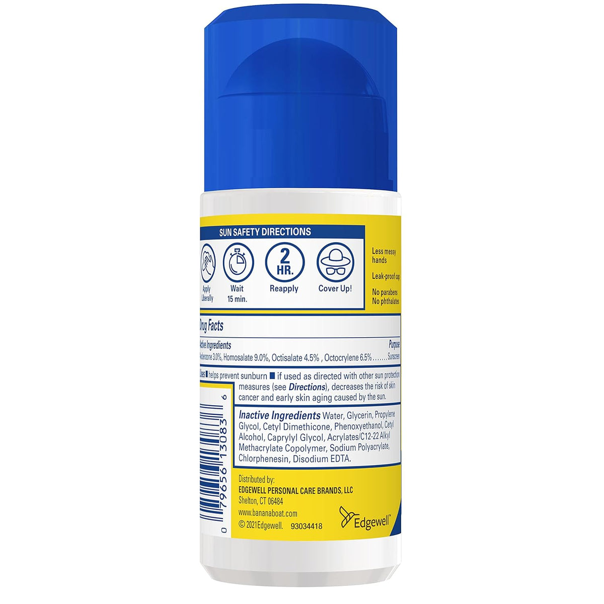 Banana Boat Children's Sunblock SPF 60 Roll-On – Safe, No-Drip Formula for Active Kids at Summer Camp