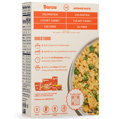 Banza Elbows Pasta – Thoughtful Gift for the Gluten-Free Foodie in Your Life