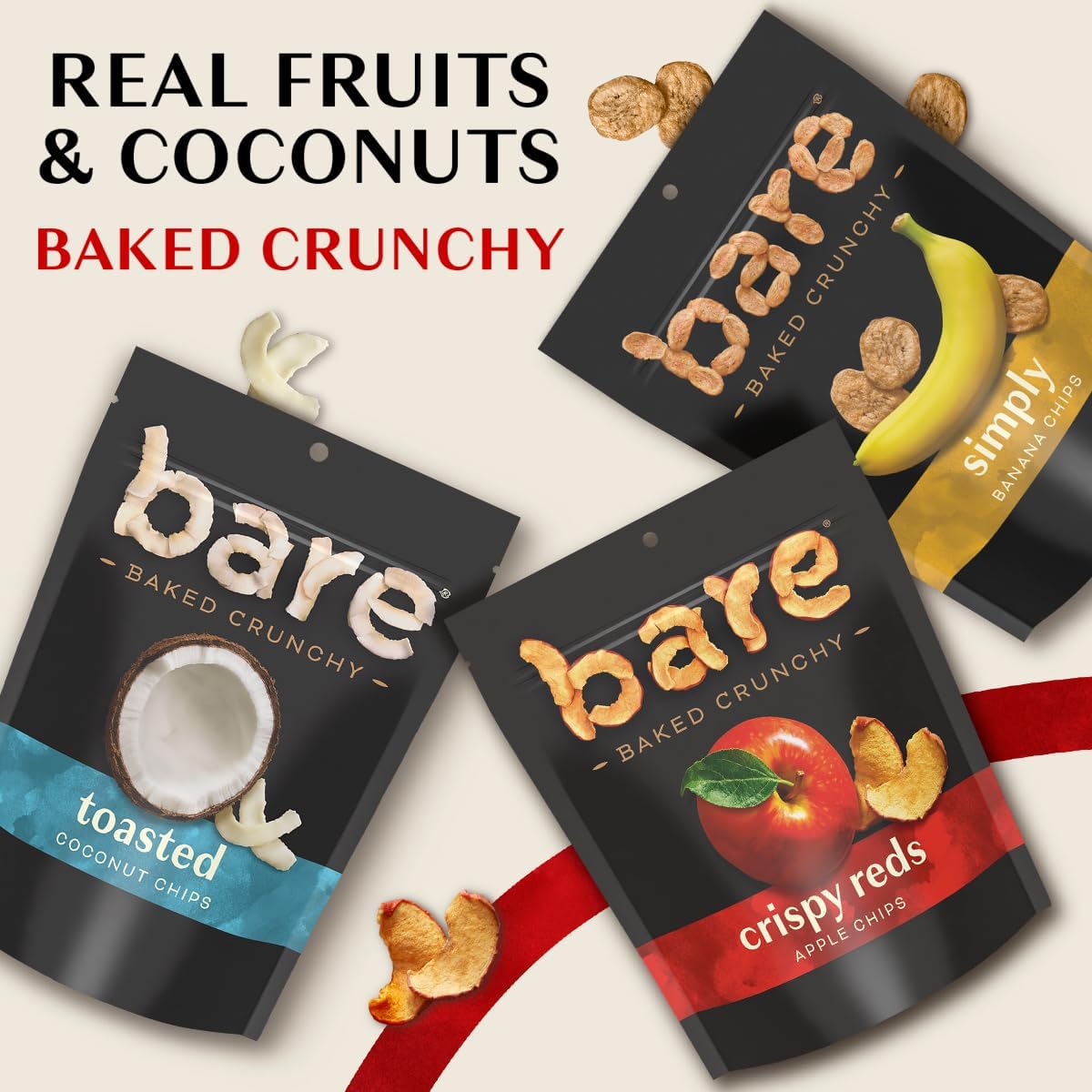 Bare Cinnamon Apple Chips – Clean-Ingredient Desk Snack for Focused Workday Wellness