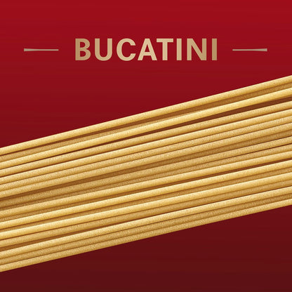 Barilla Al Bronzo Bucatini Pasta – Premium Italian Import for the Discerning Home Chef, Bronze-Cut Crafted for Fine Dining at Home