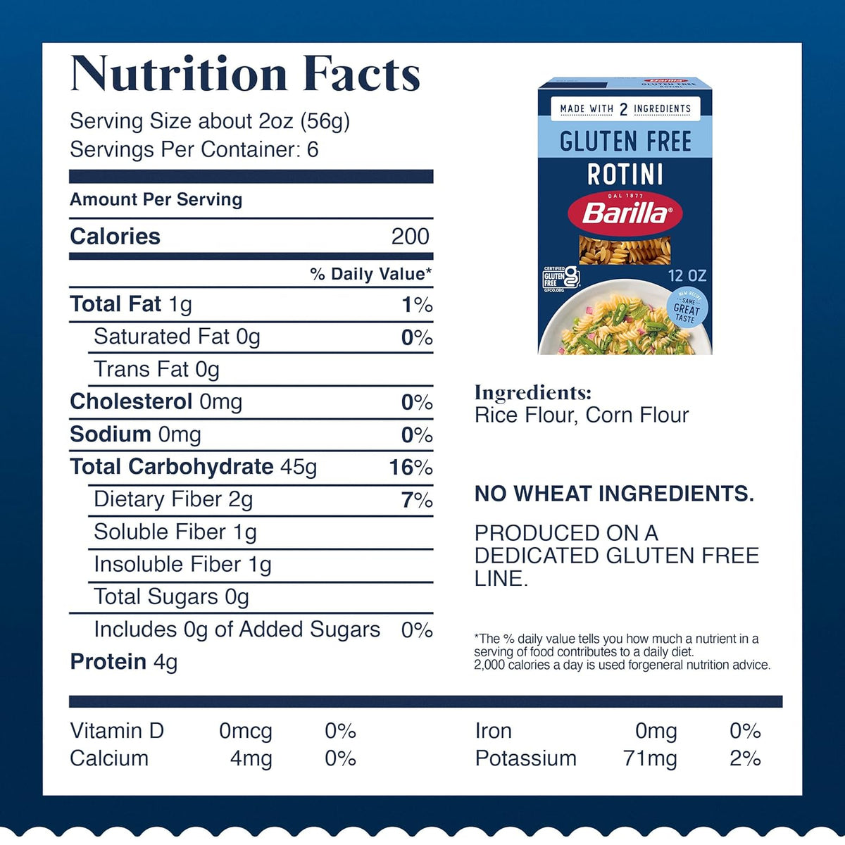 Barilla Gluten Free Rotini Pasta (4 Pack) - Thoughtful Pantry Gift for Gluten-Free Friends and Family