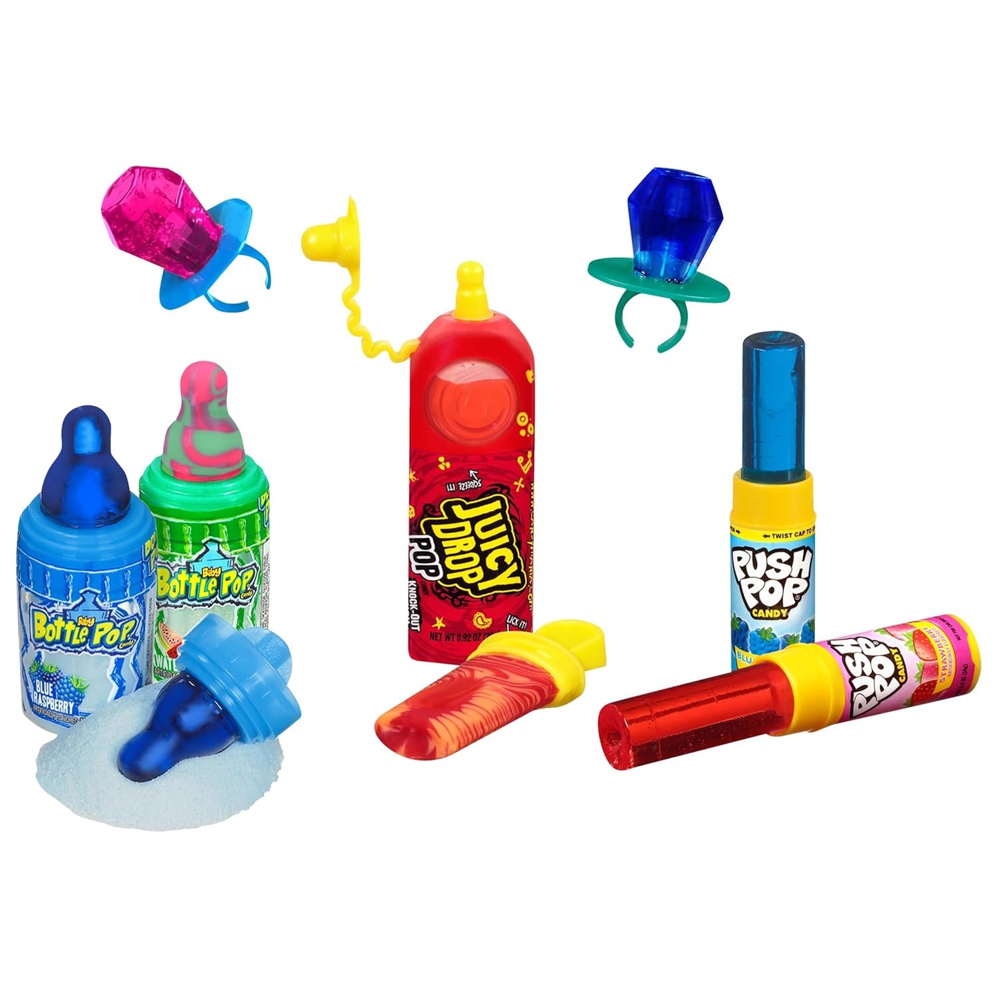 Bazooka Candy Companies Pre-Curated Candy Box – Simple Variety Pack for Organized Candy Bowls and Intentional Party Favors