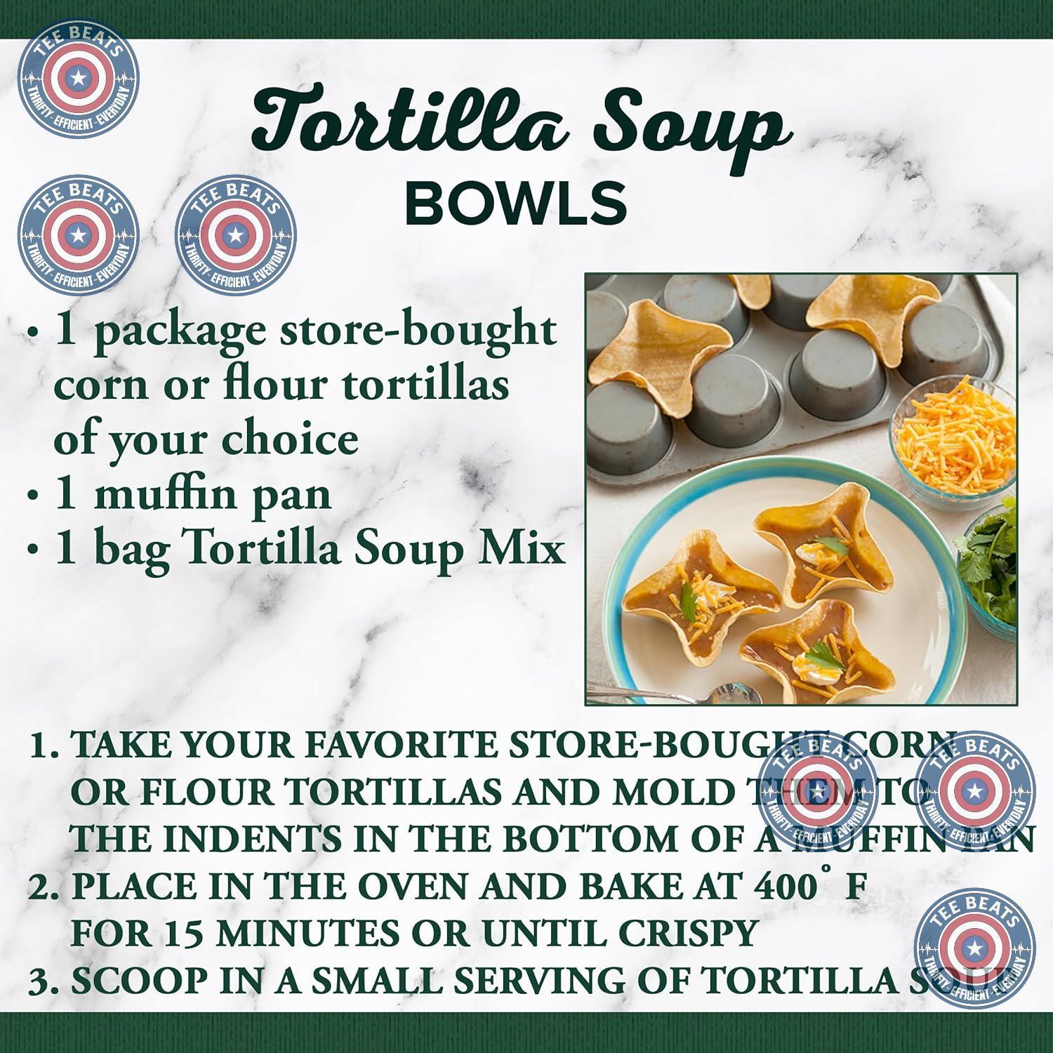 Bear Creek Tortilla Soup Mix – Lightweight Shelf-Stable Meal for Camping Trips and RV Travel