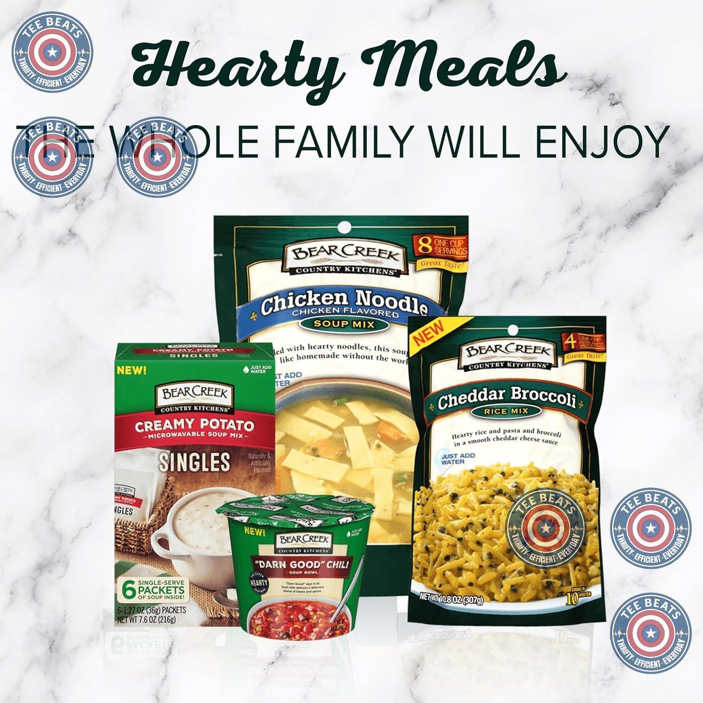 Bear Creek Tortilla Soup Mix – Lightweight Shelf-Stable Meal for Camping Trips and RV Travel