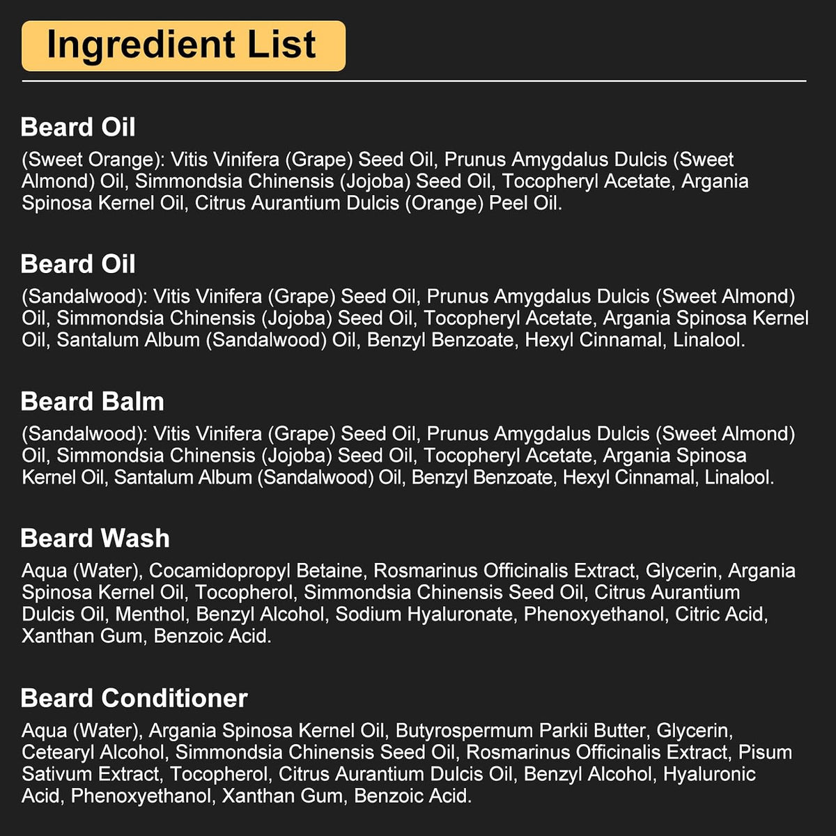 Beard Kit – Housewarming & Stocking Stuffer Gift for the Well-Groomed Man, 10-Piece Set