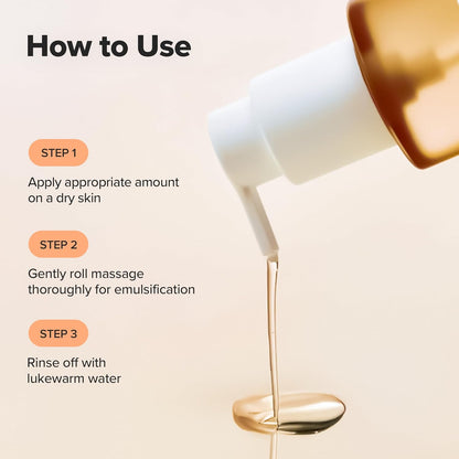 Beauty of Joseon Ginseng Cleansing Oil – Clean Vanity Essential, Single-Step Waterproof Makeup Remover for Simple Routines