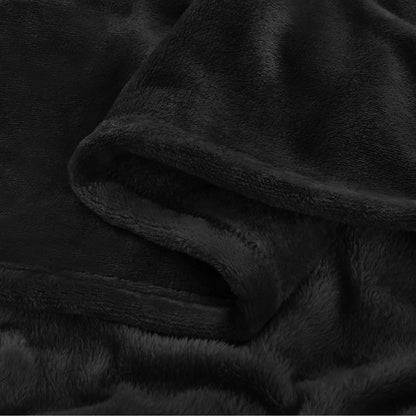 BEDELITE Soft Fleece Throw – Reading Nook and Sofa Decor Piece with Brushed Double-Side Comfort