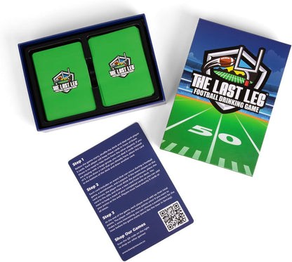 Beer Pressure The Last Leg - Funny Holiday Gift Idea for Him, Unique Football Party Game for Men Who Love NFL Watch Parties