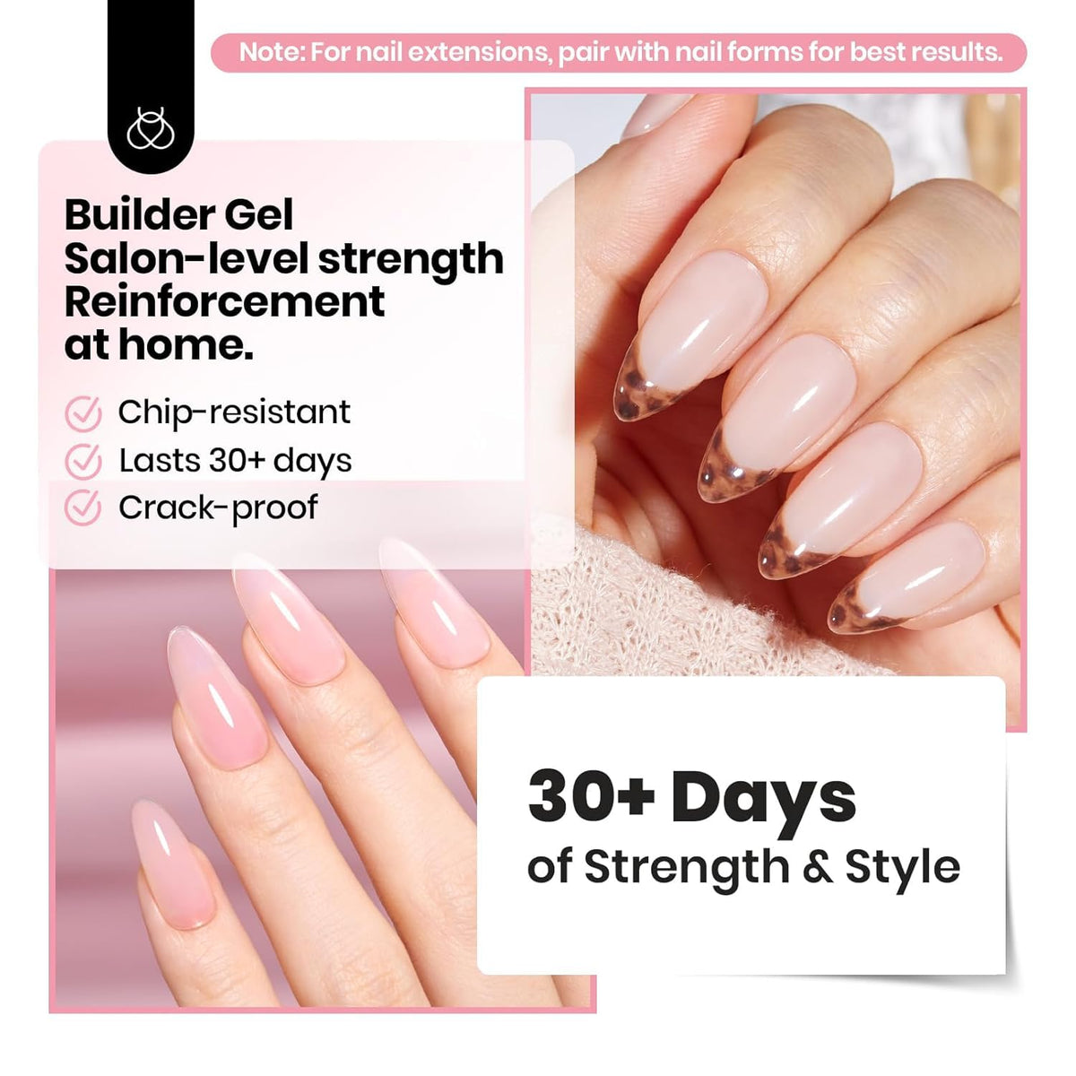 Beetles 7-in-1 Clear Builder Gel – One Bottle Replaces Several for a Streamlined Vanity