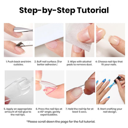 Beetles Nail Glue for Press On Nails – Romantic Valentine's Day Gift for Women, No UV Lamp Home Manicure