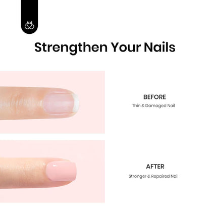Beetles Rubber Base Gel Nail Polish – 6-Color HEMA-Free Neutral Set for DIY Home Manicures, Pedicures, and Nail Repair