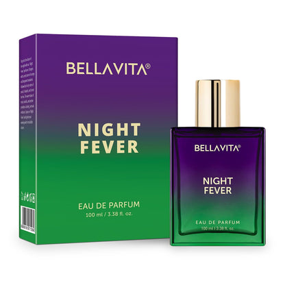 BellaVita Luxury Night Fever Eau de Parfum | 100 ml Valentine's Day and Anniversary Gift for Partners, Spouses, and Best Friends