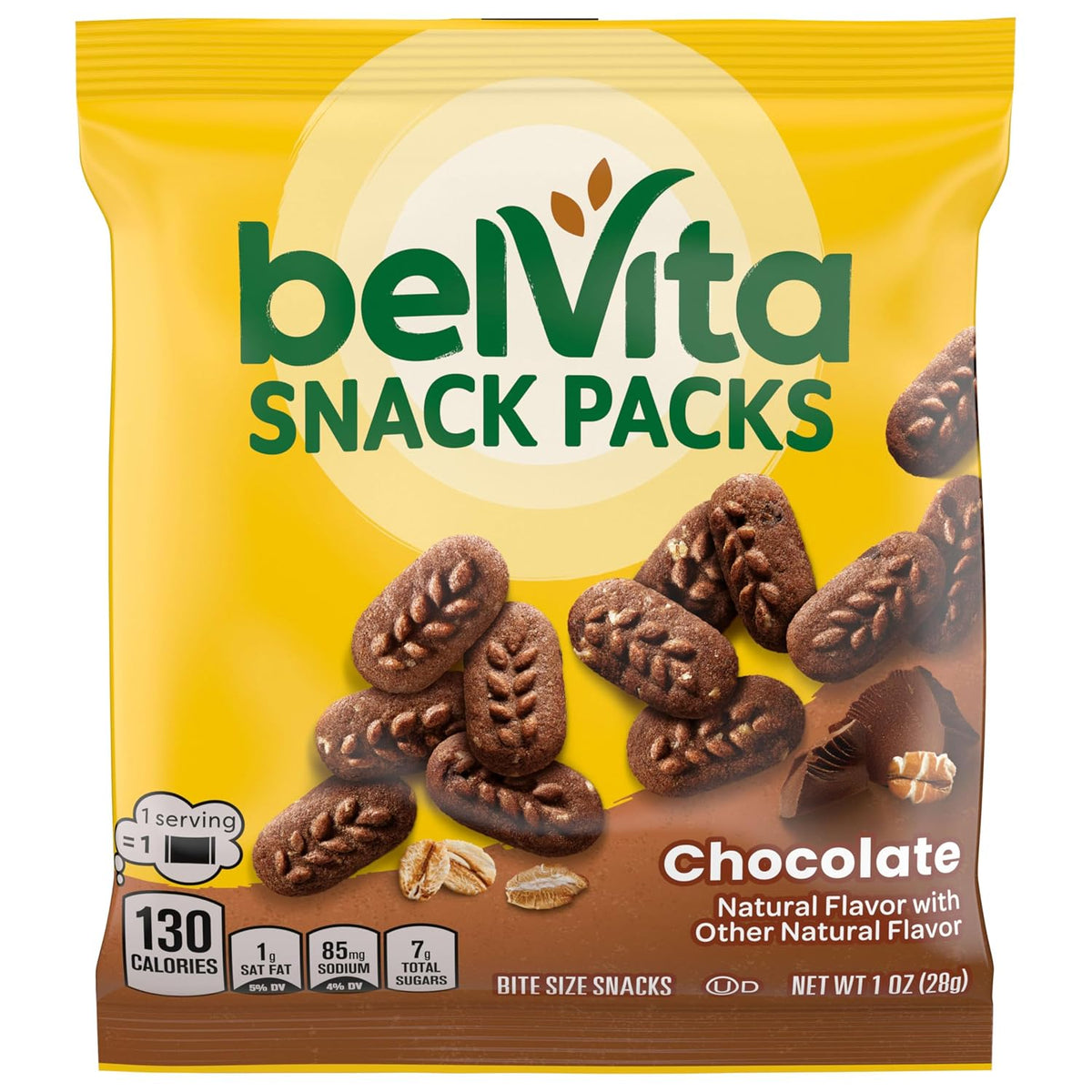 belVita Crunchy Bite Size Snacks Variety Pack – Road Trip Snack Pack That Stays Fresh Between Stops