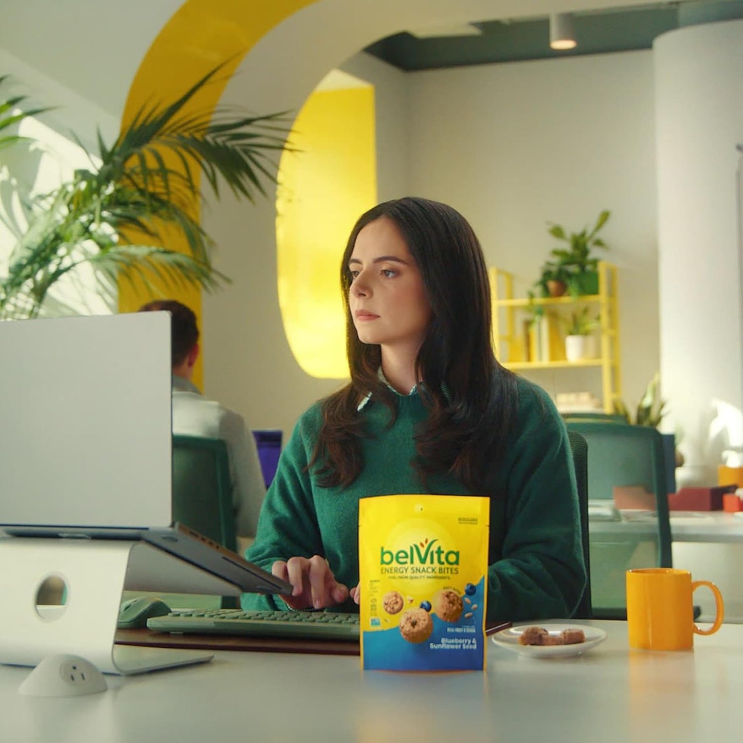 belVita Energy Snack Bites Blueberry Sunflower Seed – Clean Label Snack for Mindful Pantry Stocking