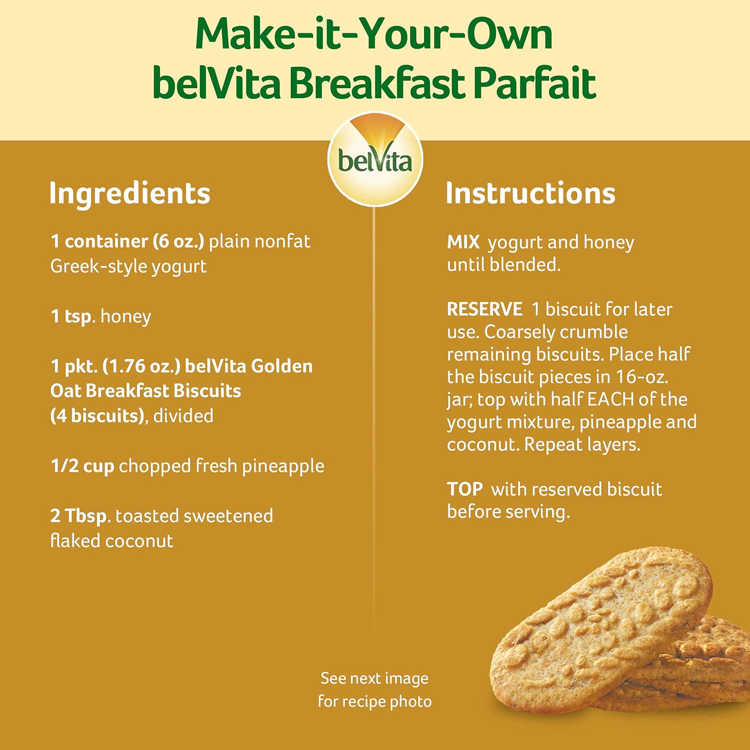 belVita Golden Oat Breakfast Biscuits, 12-Pack — Whole Grain Clean-Label Snack for Health-Conscious Adults