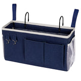 AuroraHome Bedside Caddy for College Students Bedside Organizer That Keeps Notebooks and Devices Within Reach