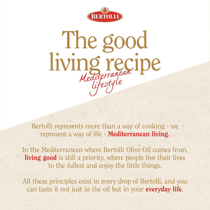 Bertolli Extra Virgin Olive Oil Rich Taste 32 fl oz – Premium Birthday Gift for the Home Chef in Your Life