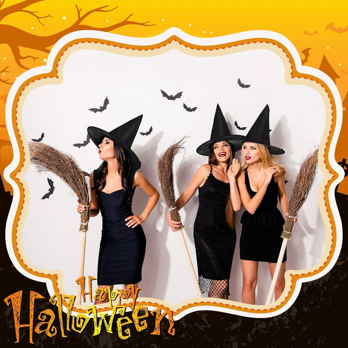 BewitchAll DIY Floating Witch Hat Kit – Thoughtful Housewarming and Holiday Gift for Party Hosts