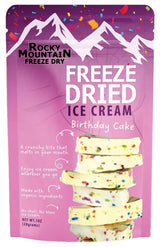 Rocky Mountain Freeze Dry Freeze Dried Strawberry Ice Cream | Nostalgic Novelty Gift for Ice Cream Lovers | Birthday & Stocking Stuffer