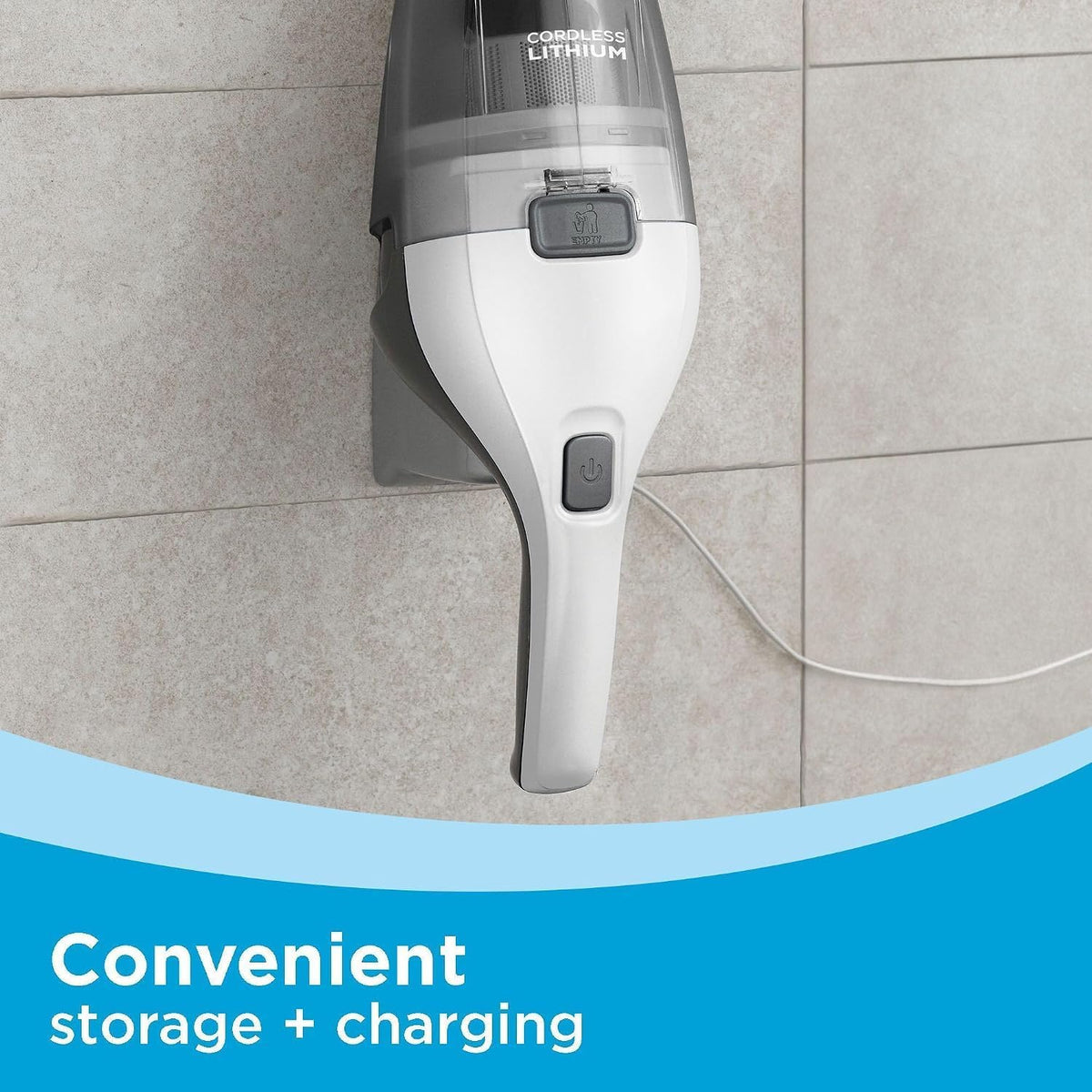 BLACK+DECKER dustbuster Rechargeable Handheld Vacuum – Fast Spill Response for Shared Workspaces and Garage Workshops