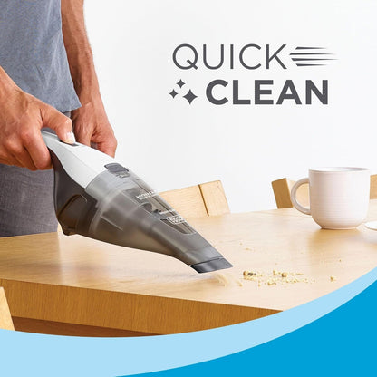 BLACK+DECKER dustbuster Rechargeable Handheld Vacuum – Fast Spill Response for Shared Workspaces and Garage Workshops