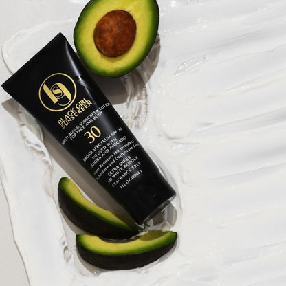 Black Girl Sunscreen SPF 30 Face & Body Sunscreen – Portable Reef Safe Suncare for Camping Trips and Open Air Events