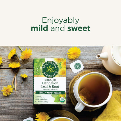 blend of dandelion leaf and dandelion root