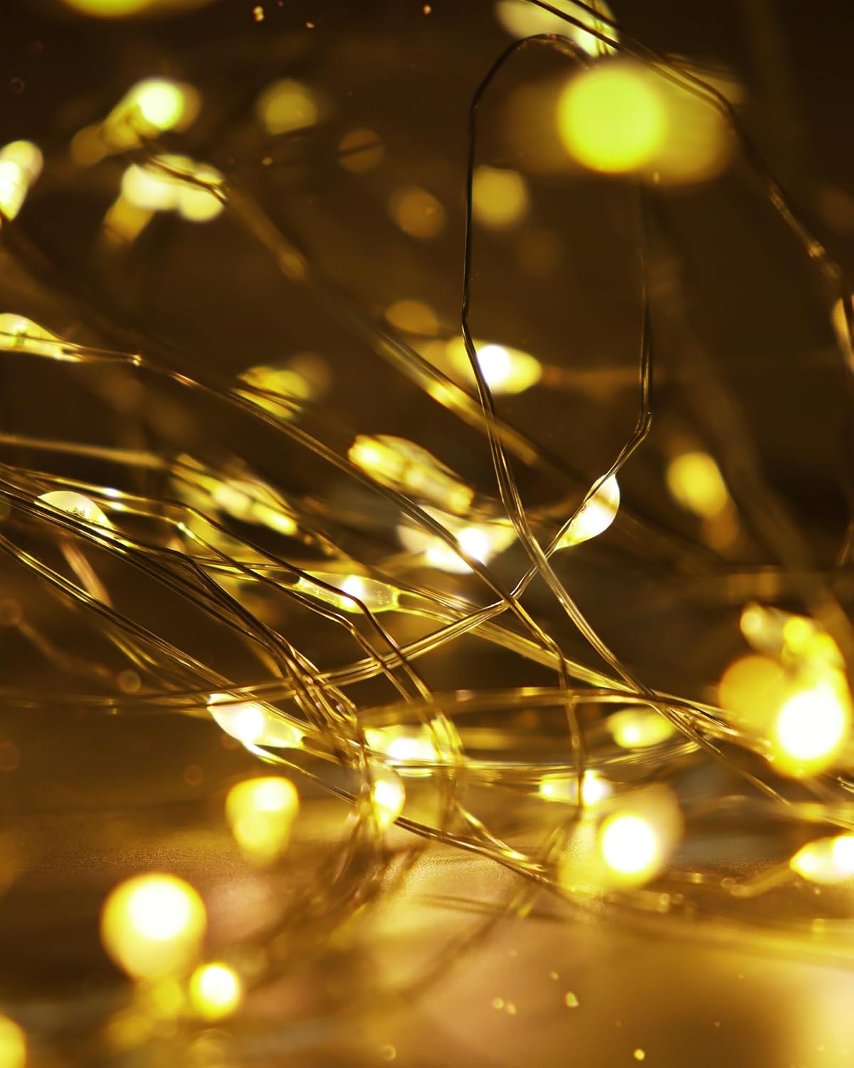 Blingstar USB Fairy Lights – Cozy Bedroom String Lights for Warm Ambient Glow, 66ft 2-Pack