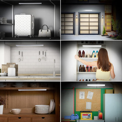 BLS 84 LED Motion Sensor Closet Light – Flameless, Cool-Touch Night Light for Kids' Rooms, Staircases, and Hallways