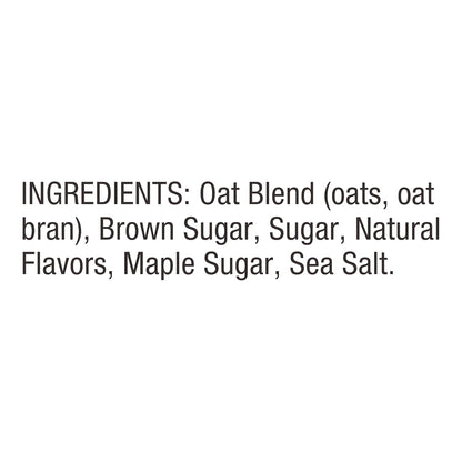 Bob's Red Mill Non-GMO Maple Brown Sugar Oatmeal – Wholesome Pantry Staple for Mindful Mornings and Meal Prep, 6 Pouches