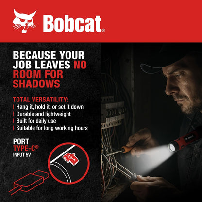 Bobcat Rechargeable Neck Light – Thoughtful Hands-Free Gift for Readers, Crafters, and DIYers