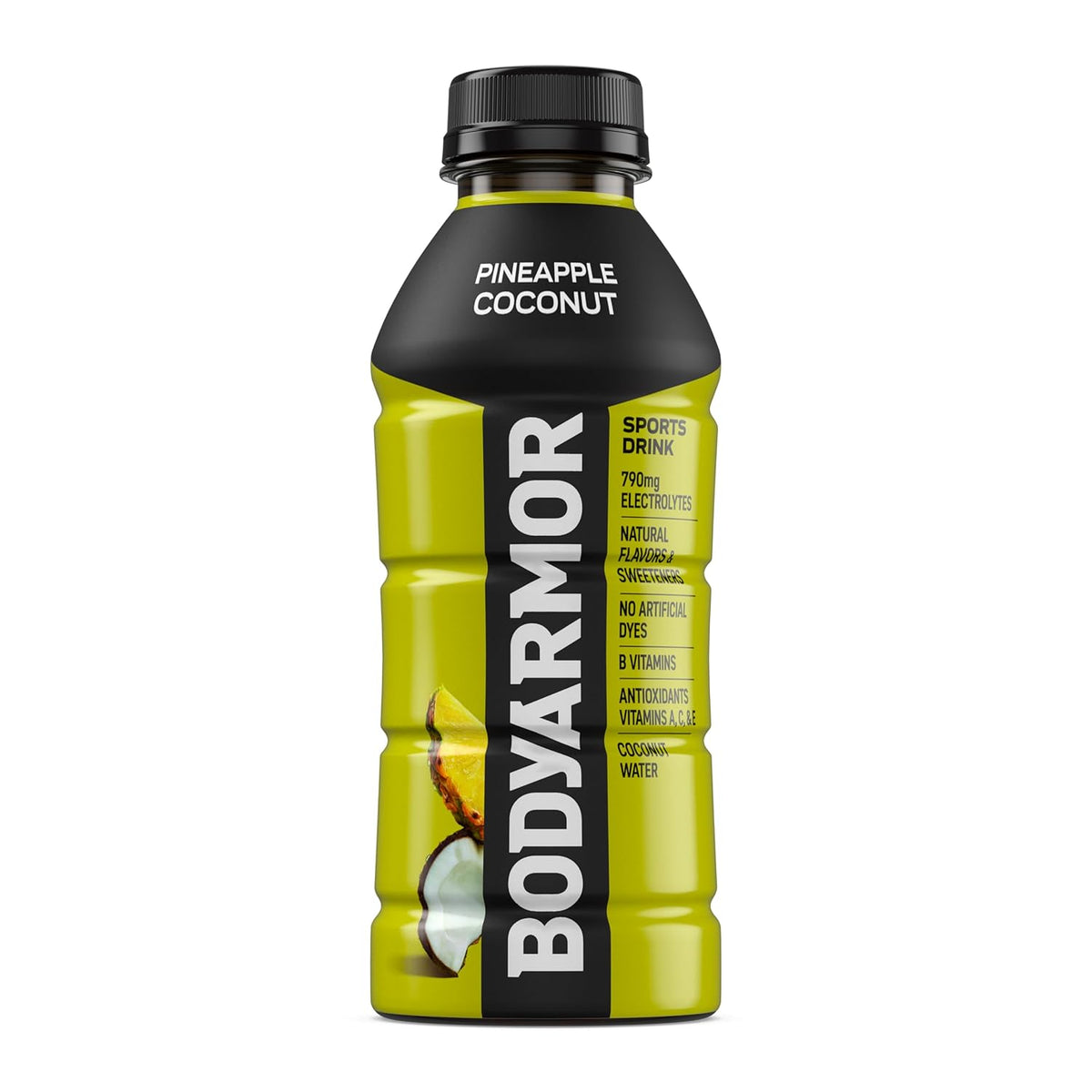 BODYARMOR Pineapple Coconut Sports Drink – Thoughtful Hydration Gift for Athletes and Fitness Lovers, 12-Pack