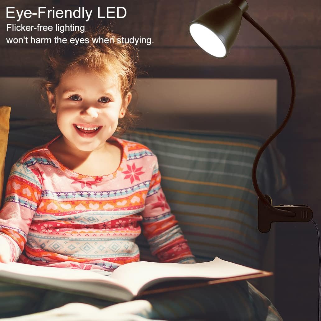 BOHON LED Desk Lamp – Home Office Task Light for Focused Computer Work, Stepless Dimmer and Memory Function