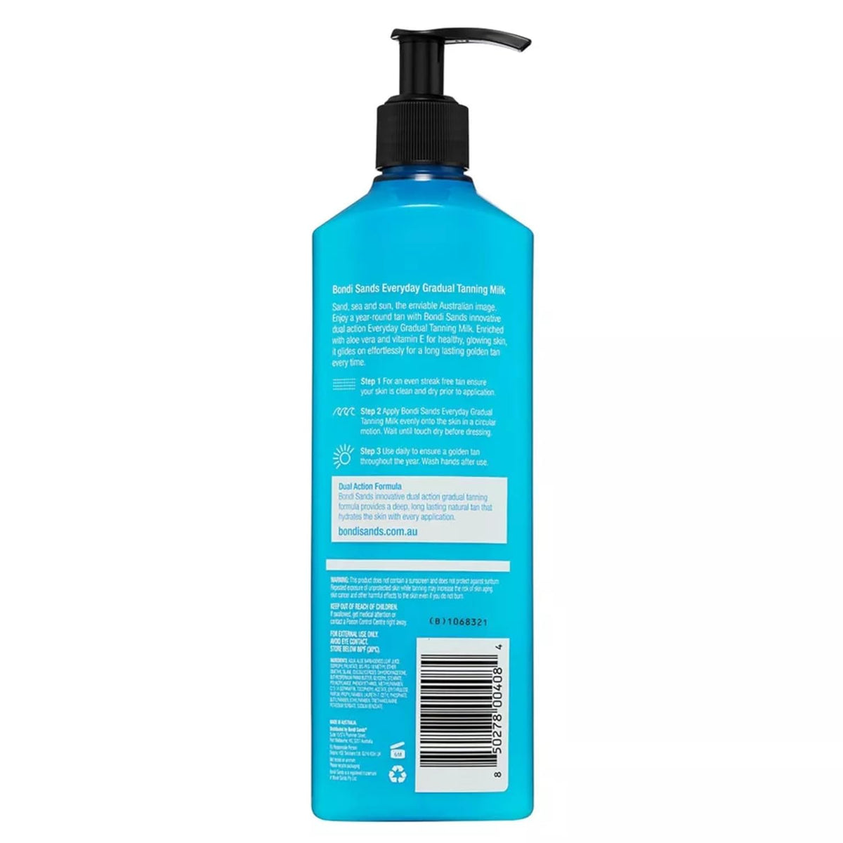 Bondi Sands Everyday Gradual Tanning Milk – Australian Salon-Quality Gradual Glow for an Elevated Vanity
