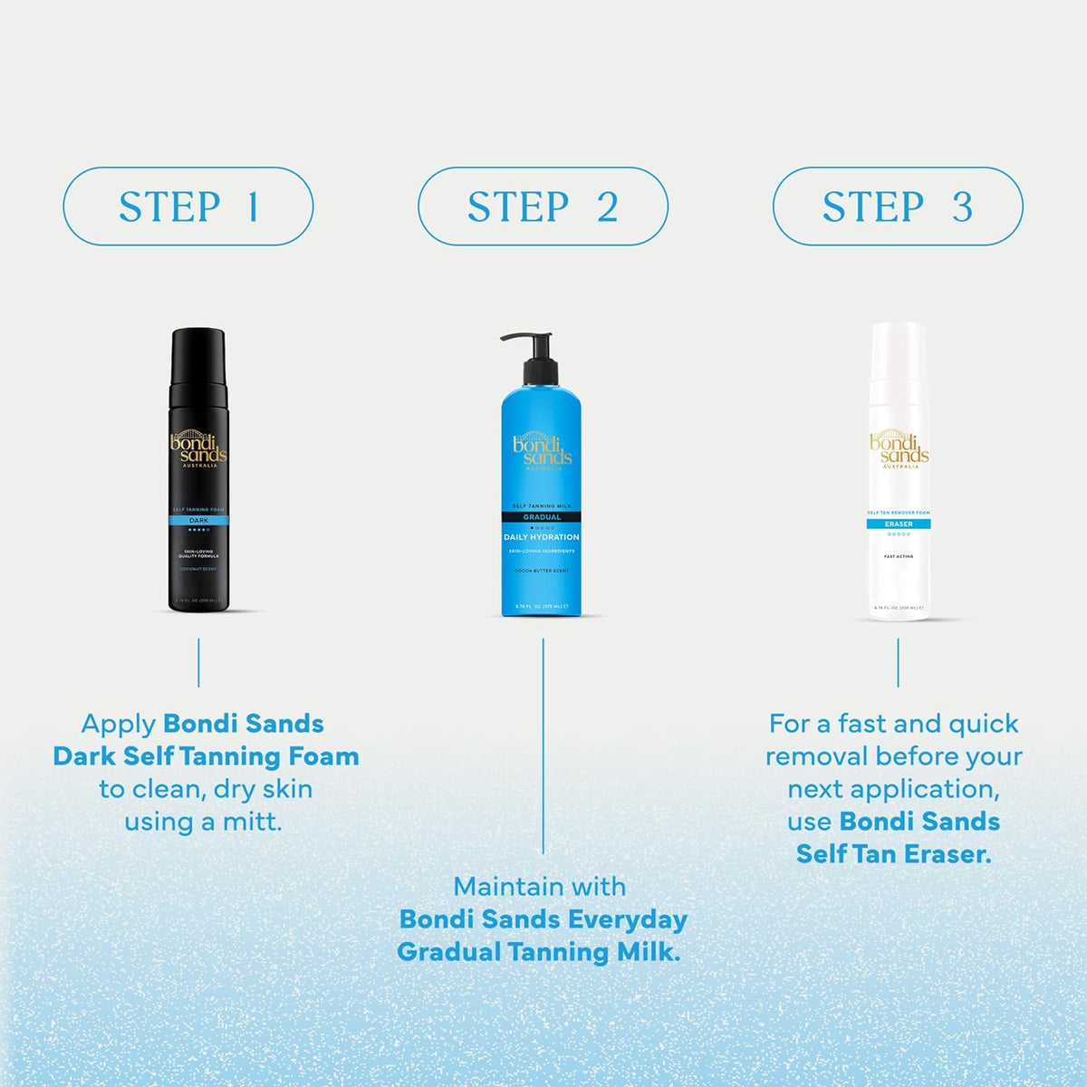 Bondi Sands Lightweight Tanning Foam | Calming Self-Care Routine with Nourishing Plant Botanicals