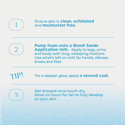 Bondi Sands Liquid Gold Self Tanning Foam | Hydrating Bedtime Tan Routine for Mindful Self-Care