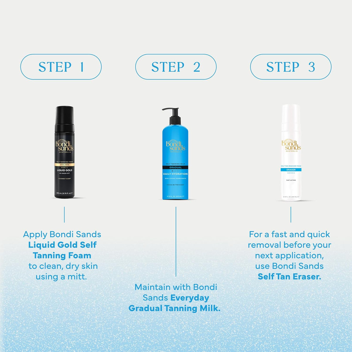 Bondi Sands Liquid Gold Self Tanning Foam | Hydrating Bedtime Tan Routine for Mindful Self-Care