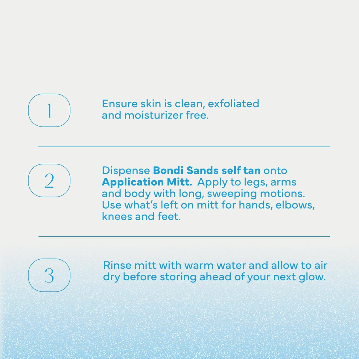 Bondi Sands Self-Tanning Mitt | Single Reusable Applicator for Clean, Clutter-Free Vanity Counters and Streamlined Tanning
