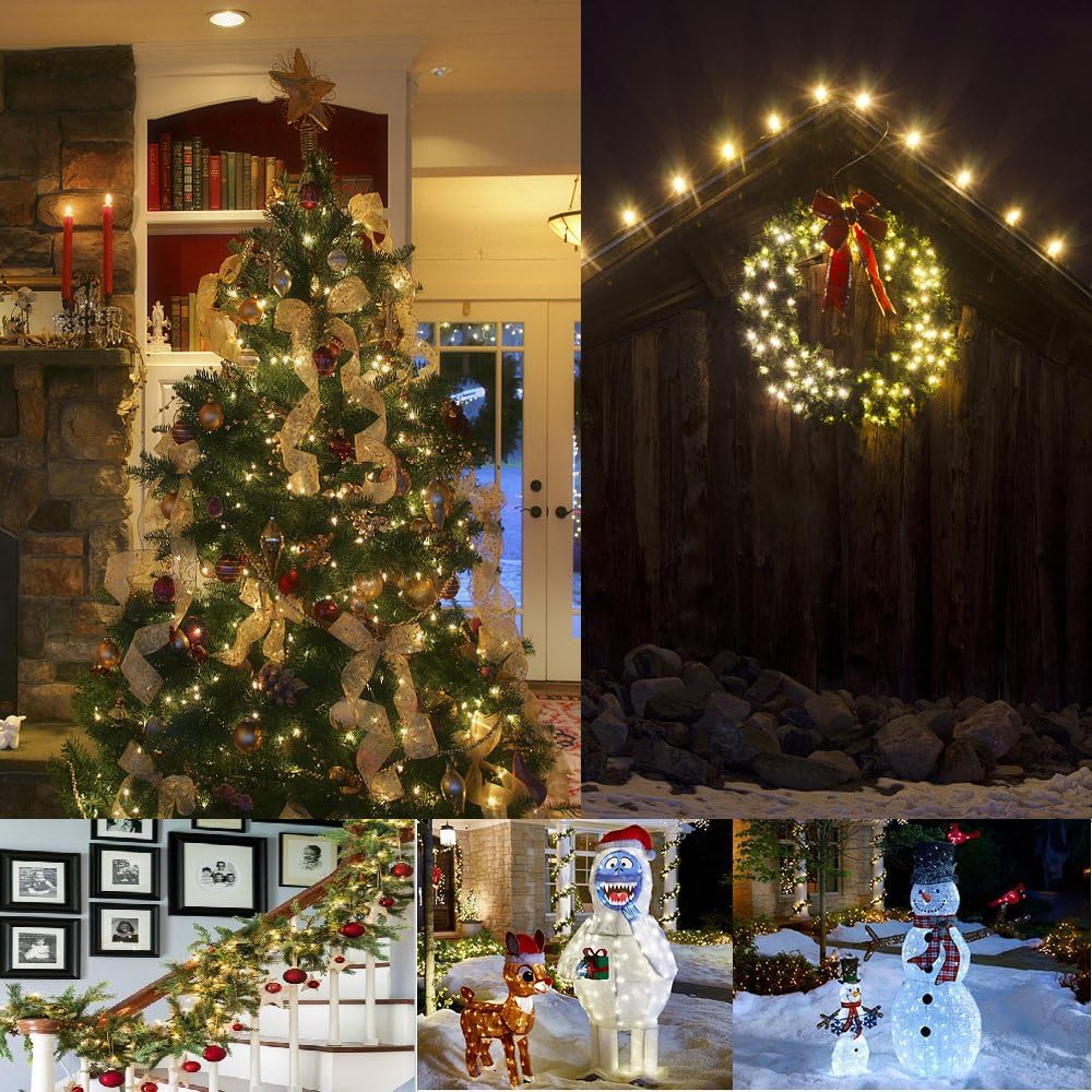 [Brand] 18ft Battery String Lights – Cozy Bedroom Decor with Warm White Glow and 8 Modes